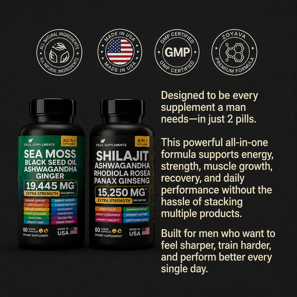 True Testosterone Stack
